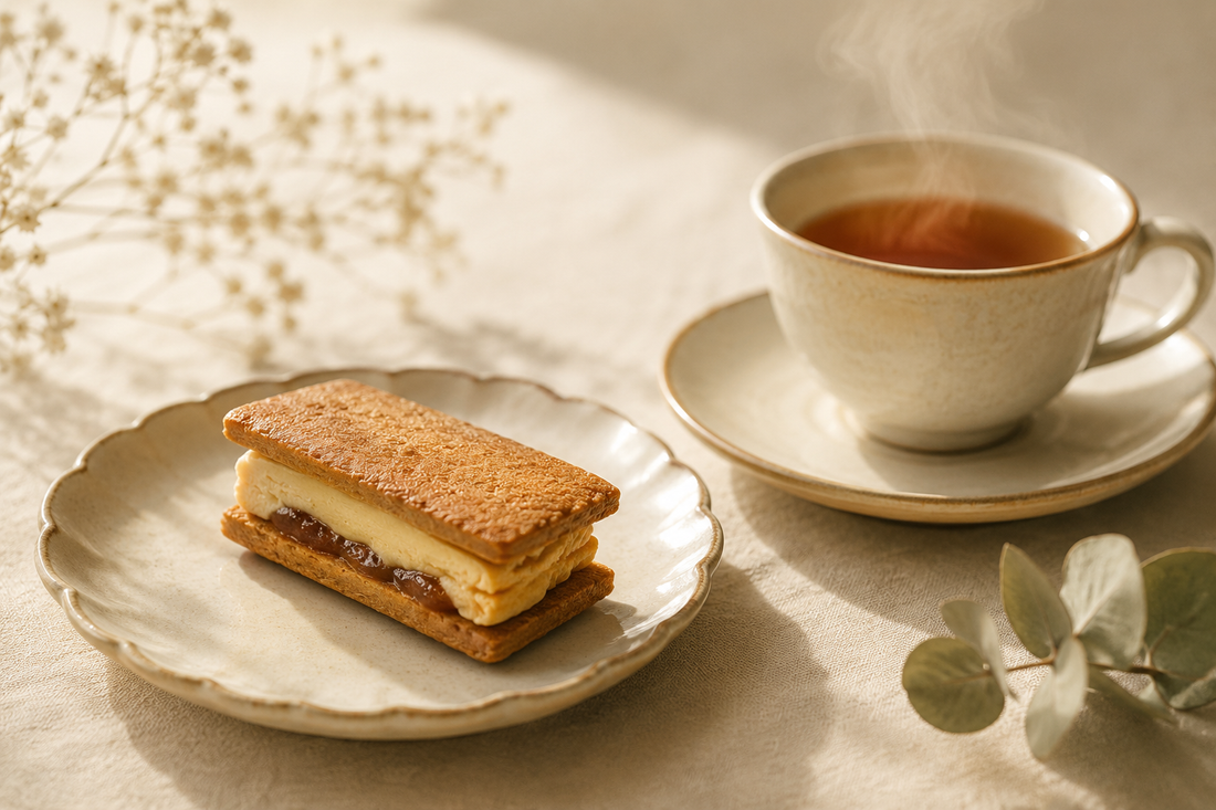 冷たいお菓子と温かい紅茶が合うのは、なぜ？